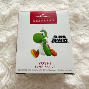 2022 Hallmark Keepsake Super Mario Yoshi Mini Ornament